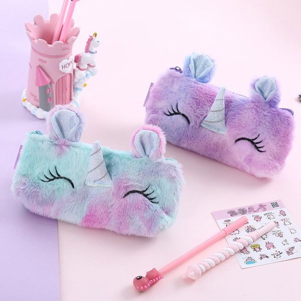 1pc new 20.5*9.7cm kawaii unicorn plush pencil case bag key chain pendant coin purse wallet case pouch bag school supplies gift
1pc new 20.5*9.7cm kawaii unicorn plush pencil case bag key chain pendant coin purse wallet case pouch bag school supplies gift