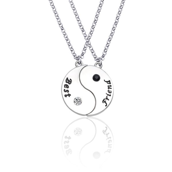 friend pendant necklace ladies taichi gossip black white rhinestones girlfriends silver pendant fashion bff friendship gift
friend pendant necklace ladies taichi gossip black white rhinestones girlfriends silver pendant fashion bff friendship gift