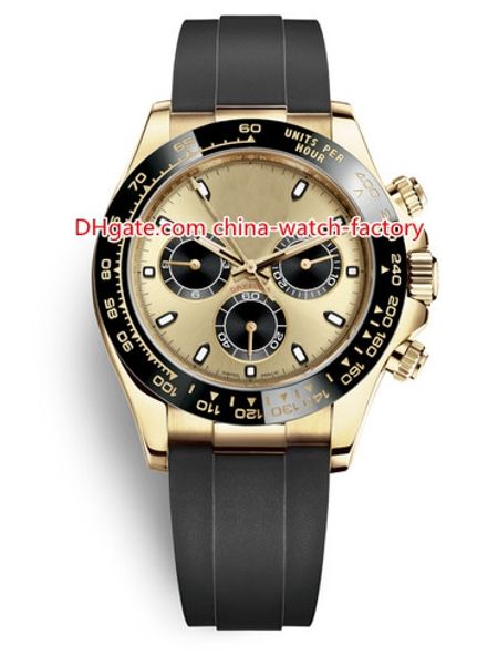 10 Style Topselling High Quality Watch 40mm Cosmograph 116518 116515 116500 No Chronograph Ceramic Bezel Rubber Bands Automatic Mens Watches
10 Style Topselling High Quality Watch 40mm Cosmograph 116518 116515 116500 No Chronograph Ceramic Bezel Rubber Bands Automatic Mens Watches