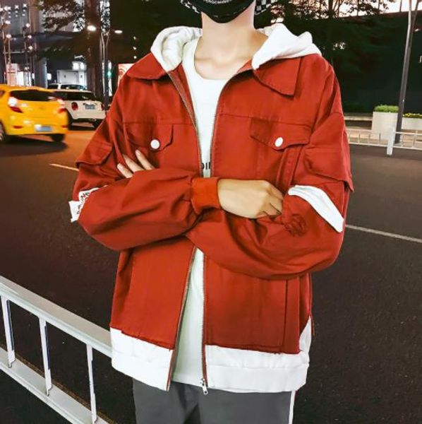 2019 men hooded bomber jackets mens streetwear hip hop windbreaker chaqueta hombre male korean fashion autumn jackets coats, Black;brown
2019 men hooded bomber jackets mens streetwear hip hop windbreaker chaqueta hombre male korean fashion autumn jackets coats, Black;brown