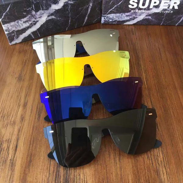 luxury-sunglasses super by retrosuperfuture tuttolente flat silver mirror brand new with case, White;black
luxury-sunglasses super by retrosuperfuture tuttolente flat silver mirror brand new with case, White;black
