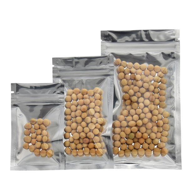 wholesale 100pcs/lot 6 size heat seal aluminum foil package bag with tea notch clear plastic food packing pouch zipper storage bag
wholesale 100pcs/lot 6 size heat seal aluminum foil package bag with tea notch clear plastic food packing pouch zipper storage bag
