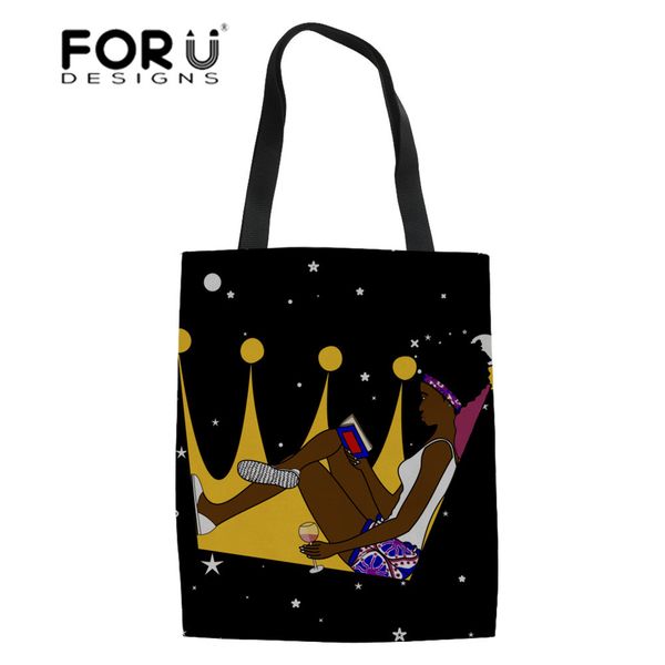 forudesign women heavy duty shopping bags for females beach totes black queen african girls canvas shoulder bag reusable eco bag
forudesign women heavy duty shopping bags for females beach totes black queen african girls canvas shoulder bag reusable eco bag