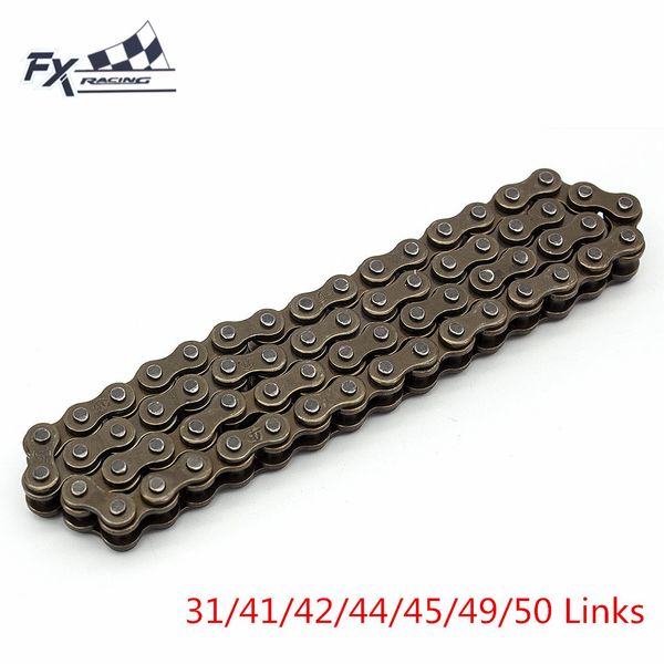 steel motorcycle timing chain set 31 41 42 44 45 49 50 links for motorcycle scooter atv quad go kart dirt pocket mini motor bike
steel motorcycle timing chain set 31 41 42 44 45 49 50 links for motorcycle scooter atv quad go kart dirt pocket mini motor bike