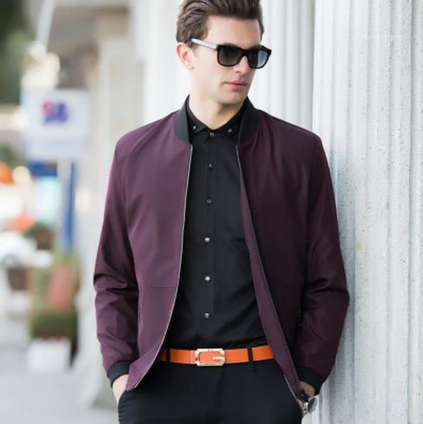 color long sleeve business homme clothing fashion style spring casual apparel mens autumn designer jackets solid, Black;brown
color long sleeve business homme clothing fashion style spring casual apparel mens autumn designer jackets solid, Black;brown