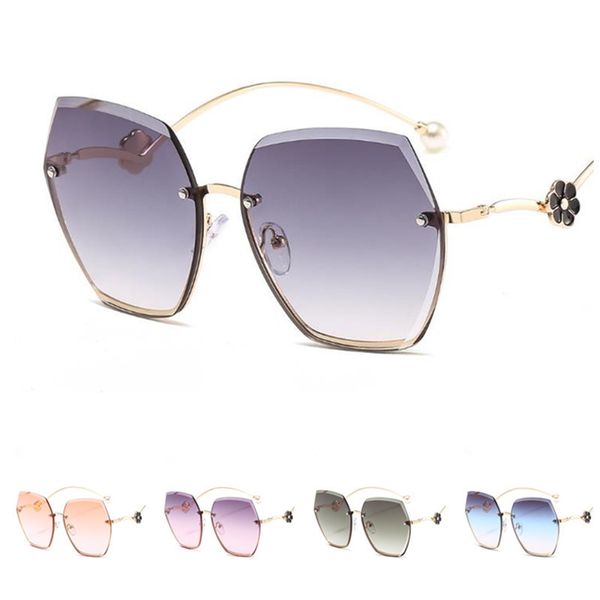 fashion women semi-rimless sunglasses wavy trimming sun glasse goggles anti-uv spectacles pearl flowers decoration eyeglasses ornamental a, White;black
fashion women semi-rimless sunglasses wavy trimming sun glasse goggles anti-uv spectacles pearl flowers decoration eyeglasses ornamental a, White;black