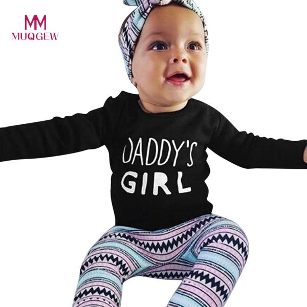 newborn baby girl clothing toddler baby long sleeve kids clothes letter t-shirt pants+headbands set clothes newborn, White
newborn baby girl clothing toddler baby long sleeve kids clothes letter t-shirt pants+headbands set clothes newborn, White