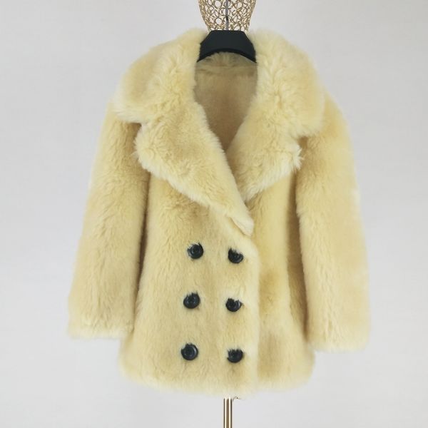 new arrival 2019 women coat winter parka real fur sheep shearing outerwear turn-down collar jacket thick warm lamb fur clothing, Black
new arrival 2019 women coat winter parka real fur sheep shearing outerwear turn-down collar jacket thick warm lamb fur clothing, Black