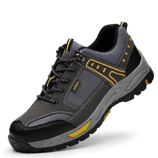 large size mens fashion breathable steel toe caps working safety shoes platform anti-pierce tooling security boots protection, Black
large size mens fashion breathable steel toe caps working safety shoes platform anti-pierce tooling security boots protection, Black