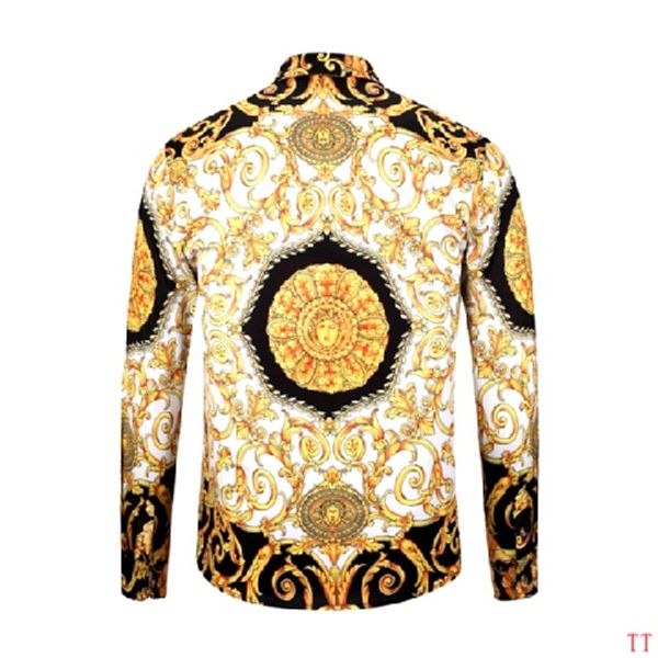 mens versace модные мужские рубашки золото цветочный принт мужчины платье рубашка шаблон slim fit мужская медуза повседневная бизнес женщины, White;black
mens versace модные мужские рубашки золото цветочный принт мужчины платье рубашка шаблон slim fit мужская медуза повседневная бизнес женщины, White;black