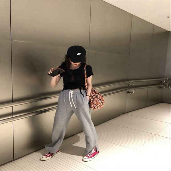 black 77 sweet 3-color crimped short-sleeved t-shirt female slim side pleated tee short t-shirt 2020, White
black 77 sweet 3-color crimped short-sleeved t-shirt female slim side pleated tee short t-shirt 2020, White