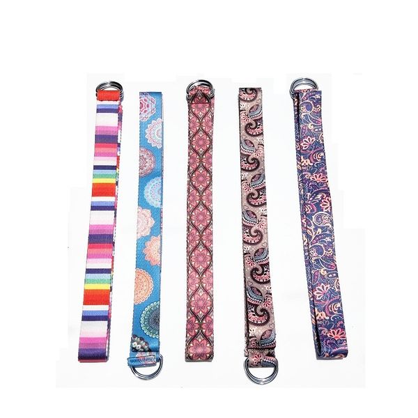 printed adjustable yoga belt yoga stretch belt washable sport stretch strap d-ring belts strap fitness rope 183x3.8cm
printed adjustable yoga belt yoga stretch belt washable sport stretch strap d-ring belts strap fitness rope 183x3.8cm