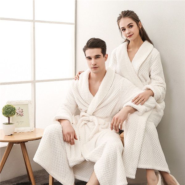 women night robe pajamas deep v-neck sleepwear dress winter plus-sized long bathrobe coral fleece nightgown european style, Black;red
women night robe pajamas deep v-neck sleepwear dress winter plus-sized long bathrobe coral fleece nightgown european style, Black;red