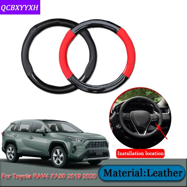 car styling steering wheels cover for rav4 xa50 2019 2020 carbon leather internal auto accessories steering wheel cover
car styling steering wheels cover for rav4 xa50 2019 2020 carbon leather internal auto accessories steering wheel cover