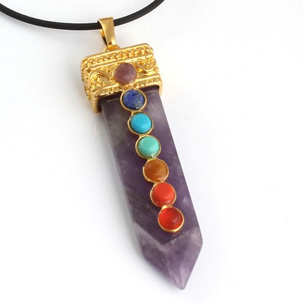 10 pcs trendy sword shape amethyst crystal pendant green turquoise stone healing chakra gold plated jewelry, Silver
10 pcs trendy sword shape amethyst crystal pendant green turquoise stone healing chakra gold plated jewelry, Silver