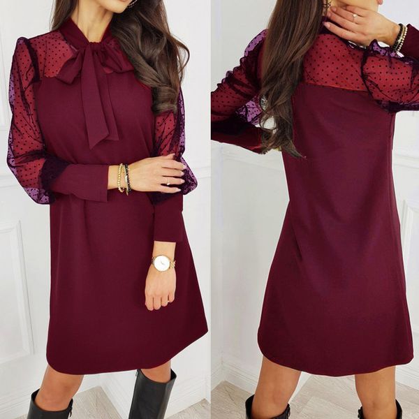 fashion women long sleeve patchwork casual elegant crew neck dress 2019 formal dress women elegant plus size#g30, Black;gray
fashion women long sleeve patchwork casual elegant crew neck dress 2019 formal dress women elegant plus size#g30, Black;gray