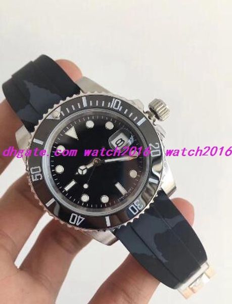 5 style new luxury men's mechanical automatic watch sports watch 116610 116619 self-wind watch stainless steel dial multicolor rubber b, Slivery;brown
5 style new luxury men's mechanical automatic watch sports watch 116610 116619 self-wind watch stainless steel dial multicolor rubber b, Slivery;brown