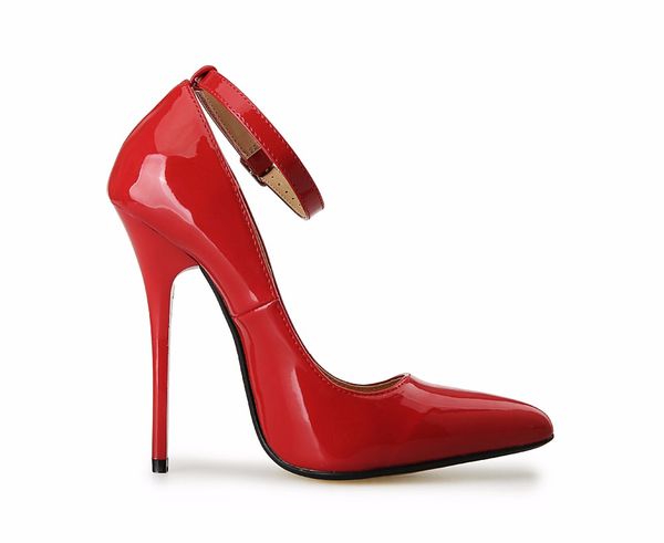 shoes woman wedding shoes genuine 2018 pumps singles spring and autumn shoes thin heels 13cm pointed toe buckle strap plus size, Black
shoes woman wedding shoes genuine 2018 pumps singles spring and autumn shoes thin heels 13cm pointed toe buckle strap plus size, Black
