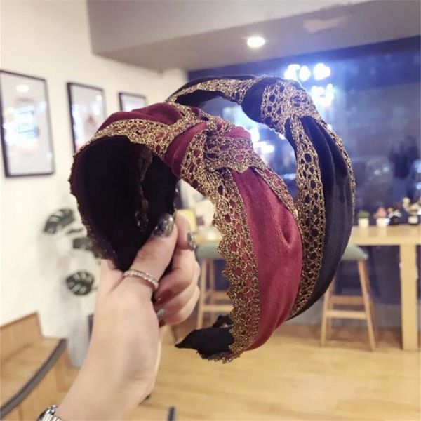 korea boutique hairband vintage lace velvet knotted headband women hair head hoop band accessories for girls hairband headdress
korea boutique hairband vintage lace velvet knotted headband women hair head hoop band accessories for girls hairband headdress
