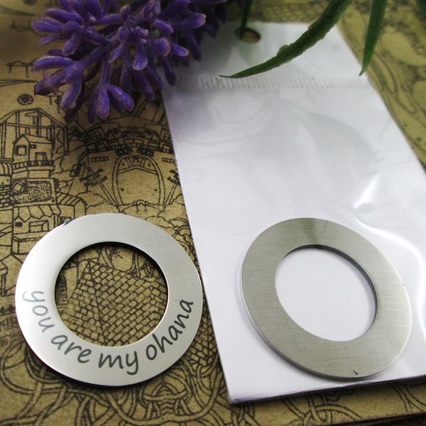40pcs--"you are my ohana"stainless steel charms more style for choosing diy charms pendants for necklace, Bronze;silver
40pcs--"you are my ohana"stainless steel charms more style for choosing diy charms pendants for necklace, Bronze;silver
