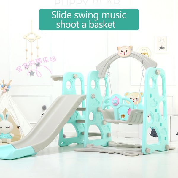 music slide swing combination children indoor baby playground small kids multifunctional toys baby jumper rocking chair
music slide swing combination children indoor baby playground small kids multifunctional toys baby jumper rocking chair