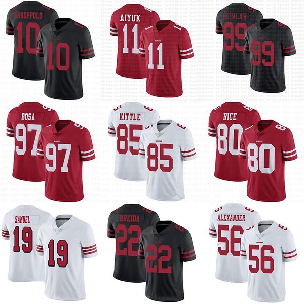 11 brandon aiyuk san francisco youth womans mens 49er javon kinlaw jerry rice george kittle jimmy garoppolo deebo samuel nick bosa jerseys, Black
11 brandon aiyuk san francisco youth womans mens 49er javon kinlaw jerry rice george kittle jimmy garoppolo deebo samuel nick bosa jerseys, Black