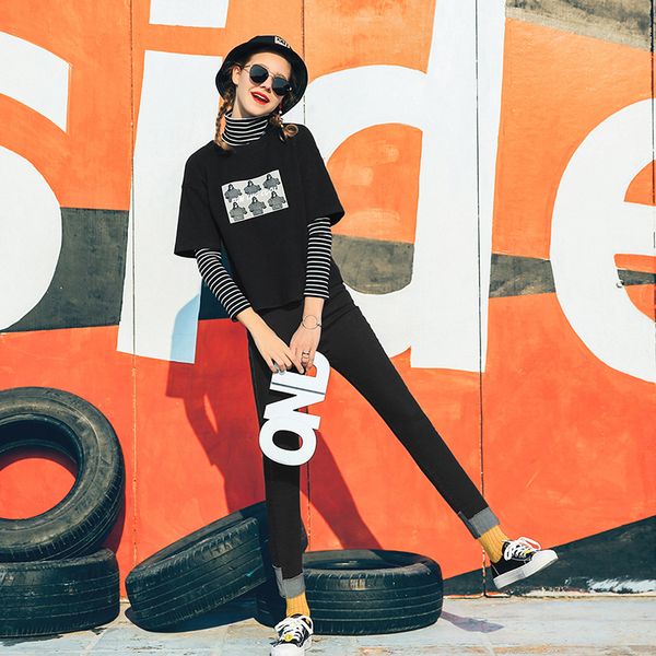 mg as nine part jeans woman 2019 high yao xianshou black bound feet pants student volume edge directly cuffless trousers you, Blue
mg as nine part jeans woman 2019 high yao xianshou black bound feet pants student volume edge directly cuffless trousers you, Blue