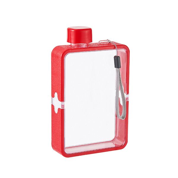 a5 flat plastic water kettle 380ml portable creative paper drinks bottle gift custom square water flask outdoor sports water bottle a09
a5 flat plastic water kettle 380ml portable creative paper drinks bottle gift custom square water flask outdoor sports water bottle a09