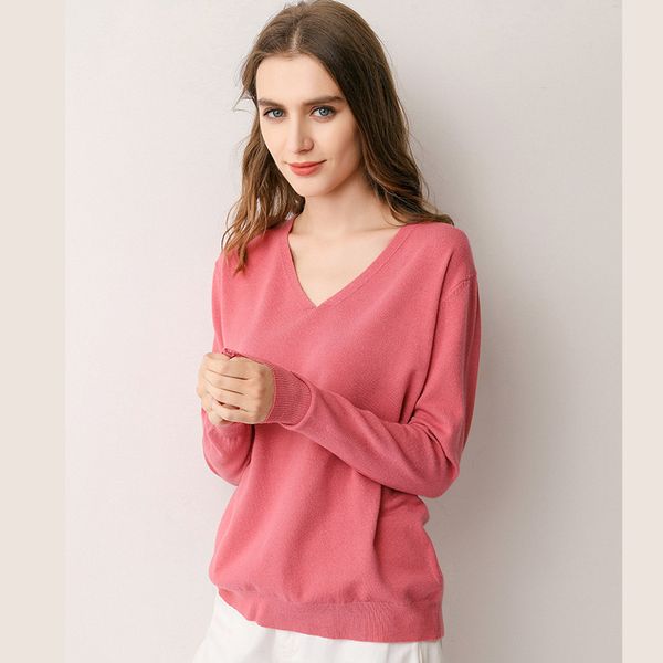 casual knitted sweater women streetwear v neck long sleeve pullovers loose solid coat 2019 autumn winter fashion women's sweater, White;black
casual knitted sweater women streetwear v neck long sleeve pullovers loose solid coat 2019 autumn winter fashion women's sweater, White;black