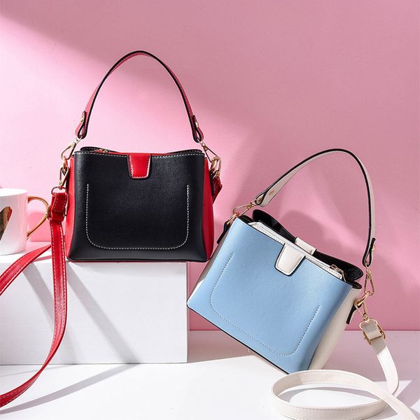 bucket panelled shoulder bag for women tote 2020 female crossbody bag ladies double-side contrast-color messenger bags
bucket panelled shoulder bag for women tote 2020 female crossbody bag ladies double-side contrast-color messenger bags