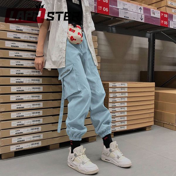 lappster harajuku cargo pants women 2019 women streetwear vintage high waist harem pants korean hip hop joggers trousers, Black;white
lappster harajuku cargo pants women 2019 women streetwear vintage high waist harem pants korean hip hop joggers trousers, Black;white