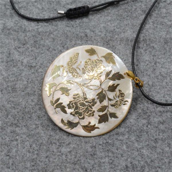 fine new style natural abalone shell round printing pattern necklace pendant sweater chain women jewelry accessories y614, Silver
fine new style natural abalone shell round printing pattern necklace pendant sweater chain women jewelry accessories y614, Silver