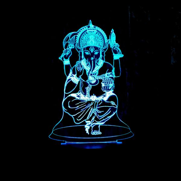 originality as head god ganesh 3d vision three-dimensional desk lamp send friends birthday gift touch 3d small night-light
originality as head god ganesh 3d vision three-dimensional desk lamp send friends birthday gift touch 3d small night-light
