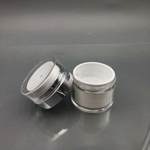 15 30 50ml g pearl white cosmetic airless cream pump jar 0.5oz 1oz 1.7oz vacuum cosmetic packing bottles
15 30 50ml g pearl white cosmetic airless cream pump jar 0.5oz 1oz 1.7oz vacuum cosmetic packing bottles