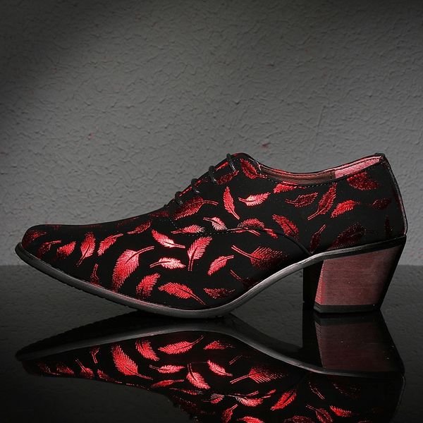 new men dress shoes pointed toe black party shoes male comfortable elegant for men height increase mens high heel
new men dress shoes pointed toe black party shoes male comfortable elegant for men height increase mens high heel
