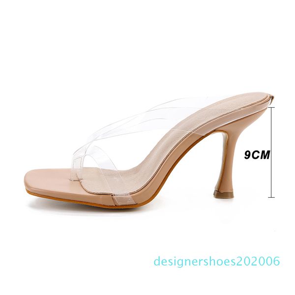 kcenid new pvc transparent slippers women high heels summer slippers flip flops for women square toe clear sandals shoes d06, Black
kcenid new pvc transparent slippers women high heels summer slippers flip flops for women square toe clear sandals shoes d06, Black