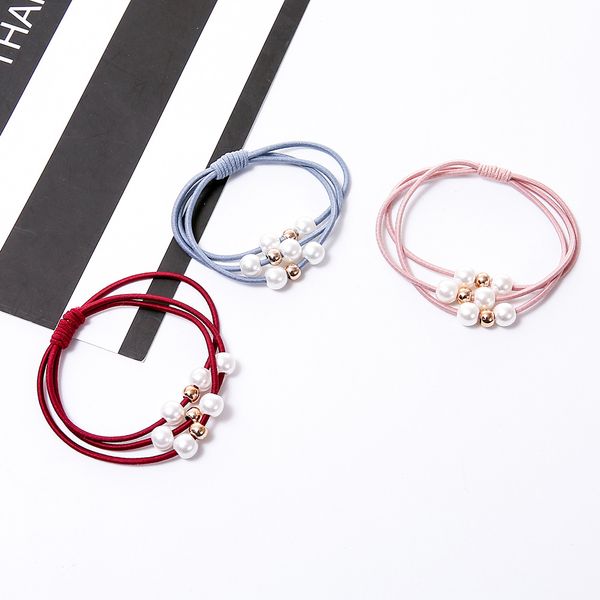 2019 fashion pearl elastic hair bands multilayer hair ring ponytail holder headband rubber band for women girls hair accessories, Slivery;white
2019 fashion pearl elastic hair bands multilayer hair ring ponytail holder headband rubber band for women girls hair accessories, Slivery;white
