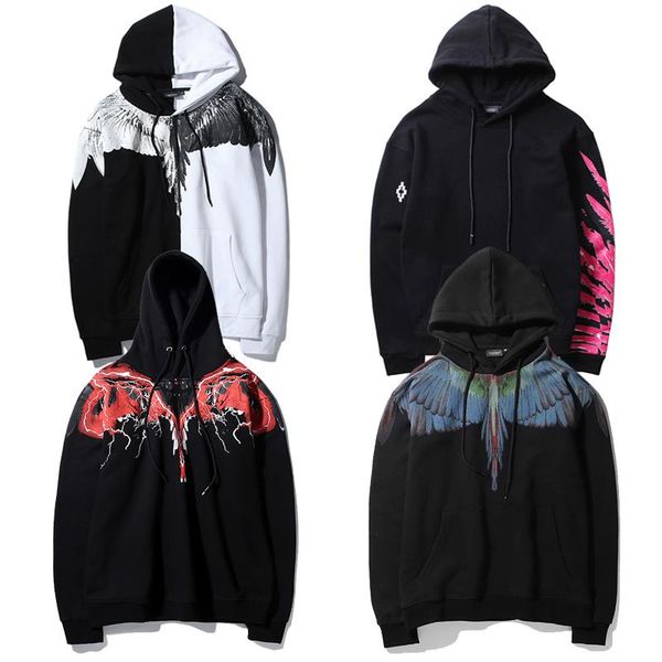 мужчины одежда мода фуфайки крылья streetwear дизайнер hoodie моды перо толстовки, Black
мужчины одежда мода фуфайки крылья streetwear дизайнер hoodie моды перо толстовки, Black