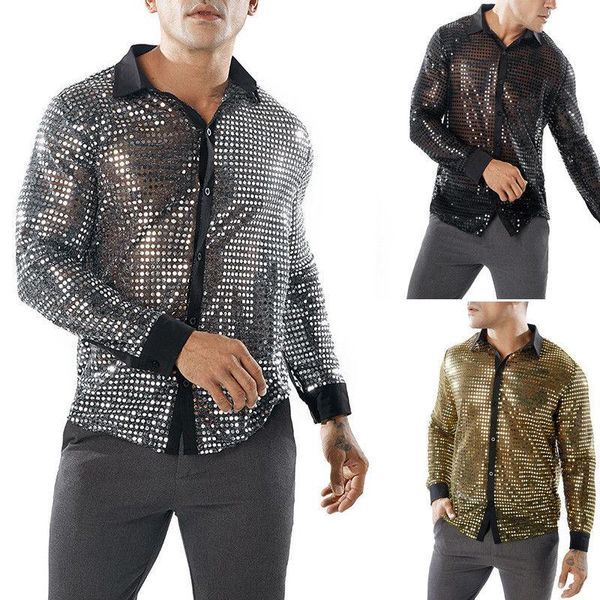 chic dance mens dots glitter sequins tee long sleeve shirt gold silver black tshirt men streetwear hiphop camiseta new, White;black
chic dance mens dots glitter sequins tee long sleeve shirt gold silver black tshirt men streetwear hiphop camiseta new, White;black