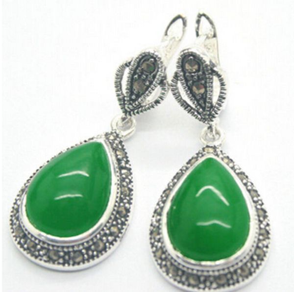 brinco wedding brincos moda pendientes earring natural green gem gems 925 sterling silver marcasite dangle earrings
brinco wedding brincos moda pendientes earring natural green gem gems 925 sterling silver marcasite dangle earrings
