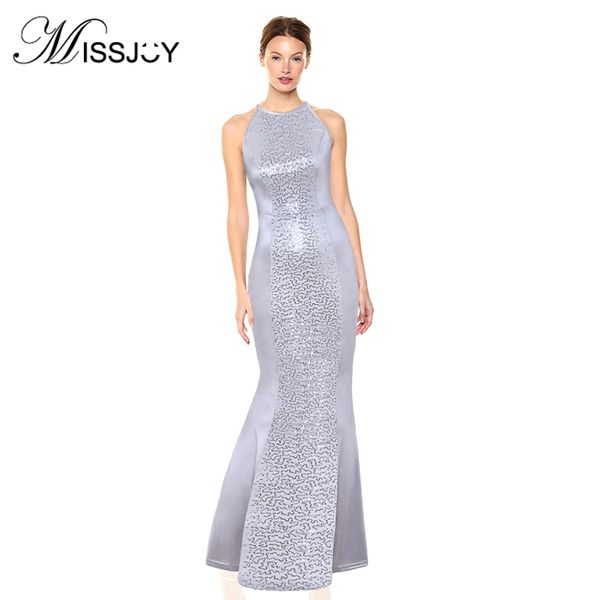 missjoy sequins silver dress bandage women elegant halter paillettes evening party mermaid maxi long dress backless, Black;gray
missjoy sequins silver dress bandage women elegant halter paillettes evening party mermaid maxi long dress backless, Black;gray