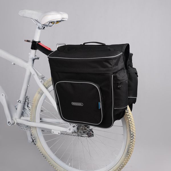 roswheel 30l trunk bag pannier cycling bicycle black rear bicycle bag bike double side rear rack tail seat pannier outdoor bag
roswheel 30l trunk bag pannier cycling bicycle black rear bicycle bag bike double side rear rack tail seat pannier outdoor bag