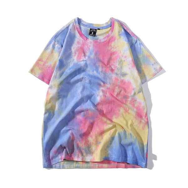 summer gradient tie-dye printing t-shirt men women japan tide man women casual t-shirt, White;black
summer gradient tie-dye printing t-shirt men women japan tide man women casual t-shirt, White;black