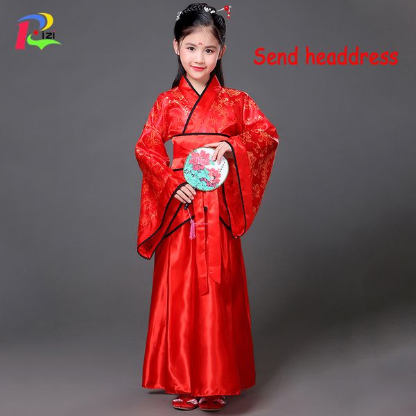 rizi ancient chinese costume tang dynasty kid fairy baby dress princess hanfu little girl stage dance costume traditional ethnic, Red;yellow
rizi ancient chinese costume tang dynasty kid fairy baby dress princess hanfu little girl stage dance costume traditional ethnic, Red;yellow
