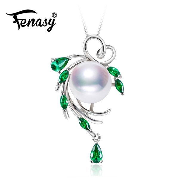 fenasy freshwater pearl necklace pendant s925 sterling silver emerald necklace bohemia leaf fashion necklaces for women gift t190703, Golden
fenasy freshwater pearl necklace pendant s925 sterling silver emerald necklace bohemia leaf fashion necklaces for women gift t190703, Golden