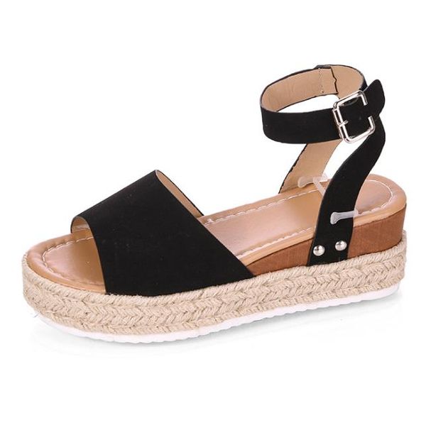 2019 girls big size platform casual sandals size women classic peep-toe fisherman sandals flatform leopard wedge heel 6-8cm size 35-41, Black
2019 girls big size platform casual sandals size women classic peep-toe fisherman sandals flatform leopard wedge heel 6-8cm size 35-41, Black