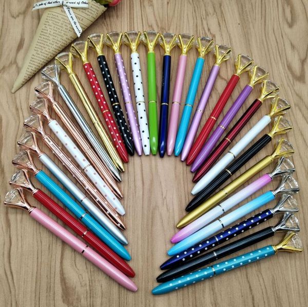 big crystal ballpoint pen fashion girl 19 carat large diamond metal ballpoint pen school office supplies wedding party gift dhl, Blue;orange
big crystal ballpoint pen fashion girl 19 carat large diamond metal ballpoint pen school office supplies wedding party gift dhl, Blue;orange