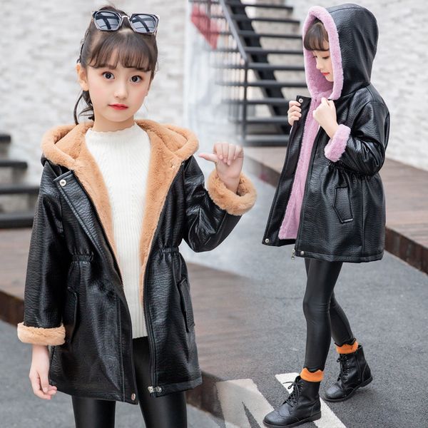 children's clothing winter tench coats new coat girls plus velvet pu leather warm jacket fashion thick windbreaker outwear 4y-12y, Camo
children's clothing winter tench coats new coat girls plus velvet pu leather warm jacket fashion thick windbreaker outwear 4y-12y, Camo