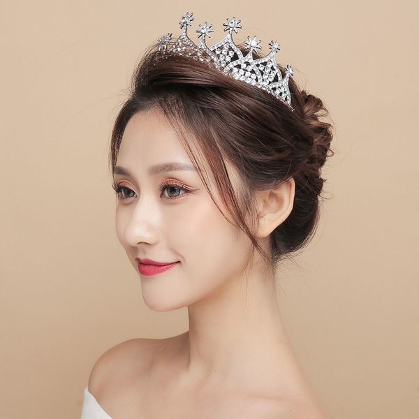 fashion korean rhinestone tiara wedding headband hair jewelry hollow large queen crown bridal engagement headdress accessories, Golden;white
fashion korean rhinestone tiara wedding headband hair jewelry hollow large queen crown bridal engagement headdress accessories, Golden;white