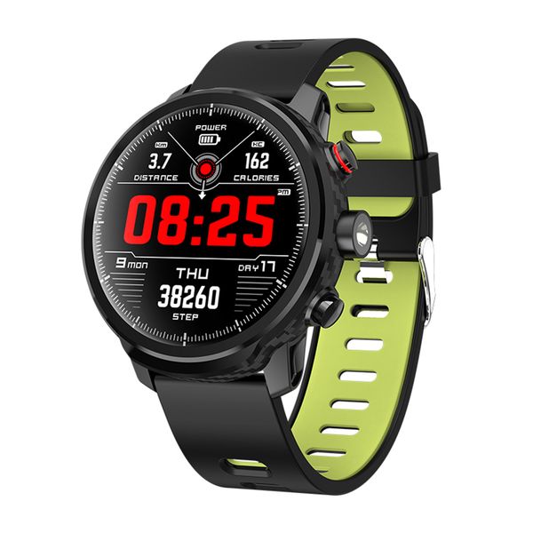 L5 Smart Watch Sport Track Heart Rate Blood Pressure Sleep Monitor Smart Bracelet IP68 Waterproof Fitness Tracker Watch
L5 Smart Watch Sport Track Heart Rate Blood Pressure Sleep Monitor Smart Bracelet IP68 Waterproof Fitness Tracker Watch